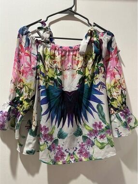 Bold Elements Floral Blouse